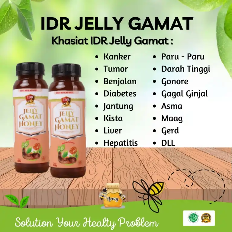 IDR Jelly Gamat Botol