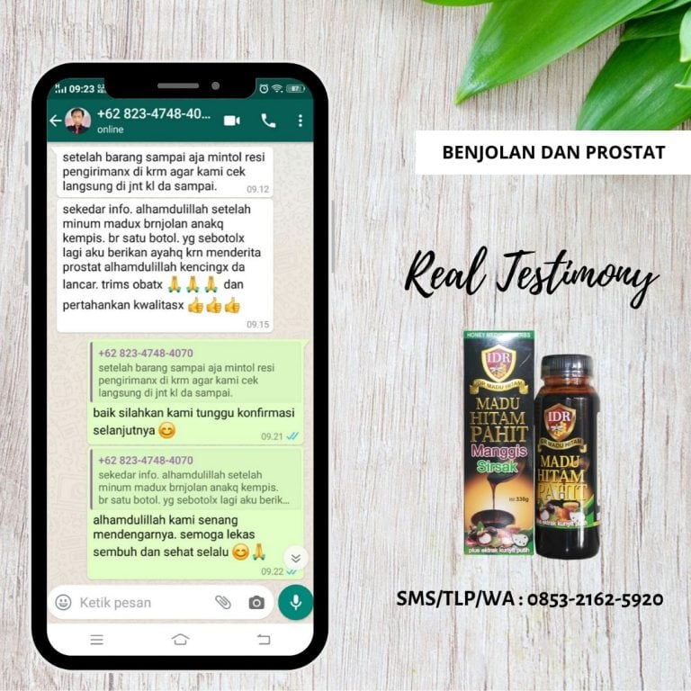Bukti Testimoni Penyakit