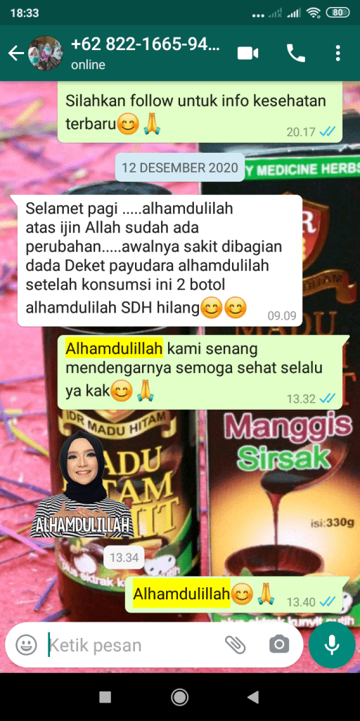 Bukti Testimoni Penyakit
