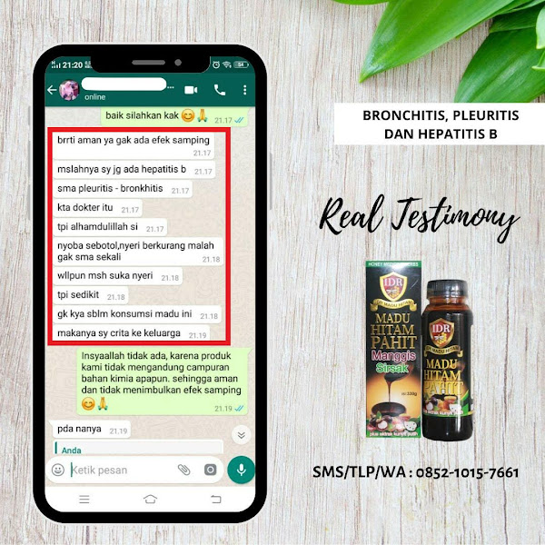 Bukti Testimoni Penyakit