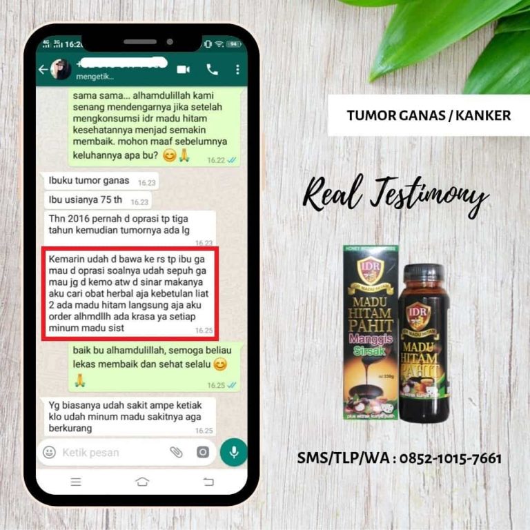 Bukti Testimoni Penyakit