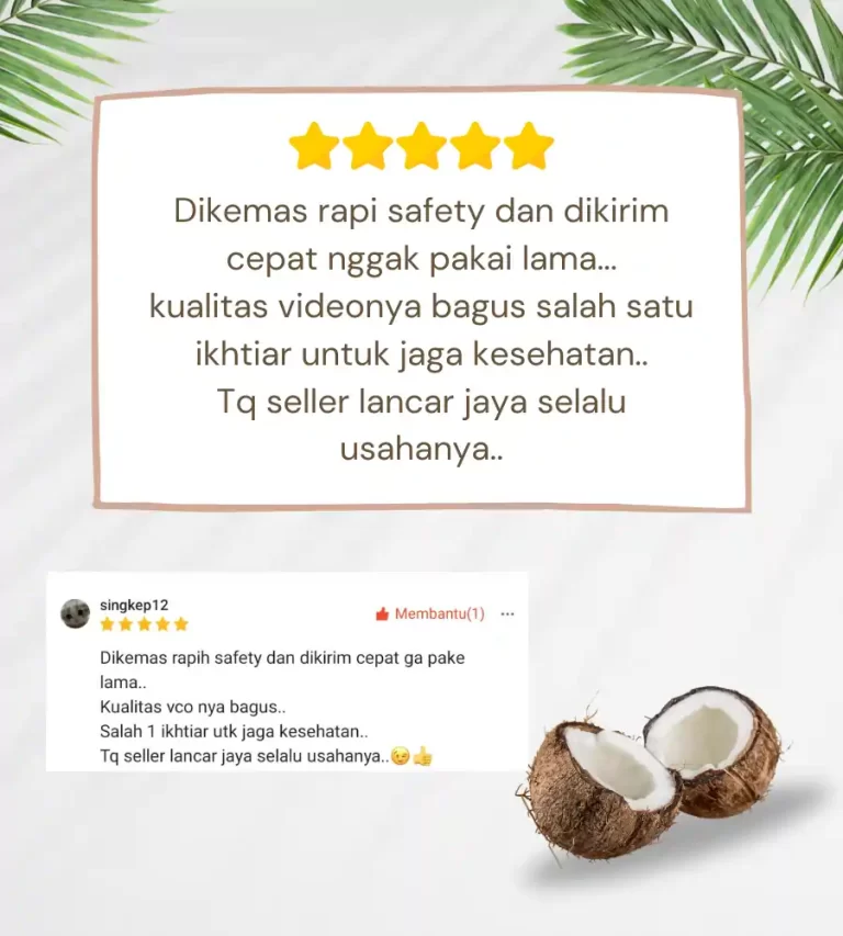 IDR VCO Herbal (Virgin Coconut Oil) Botol