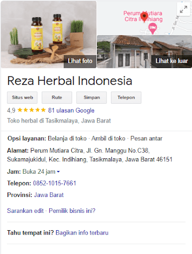 IDR Madu Zitrone Botol